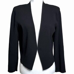 M.M.LaFleur Sant Ambroeus Jardigan - Black - Size L (Classic Smooth Back)